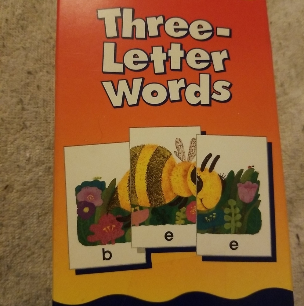 Three-Letter Words by School Zone Publishing Co.